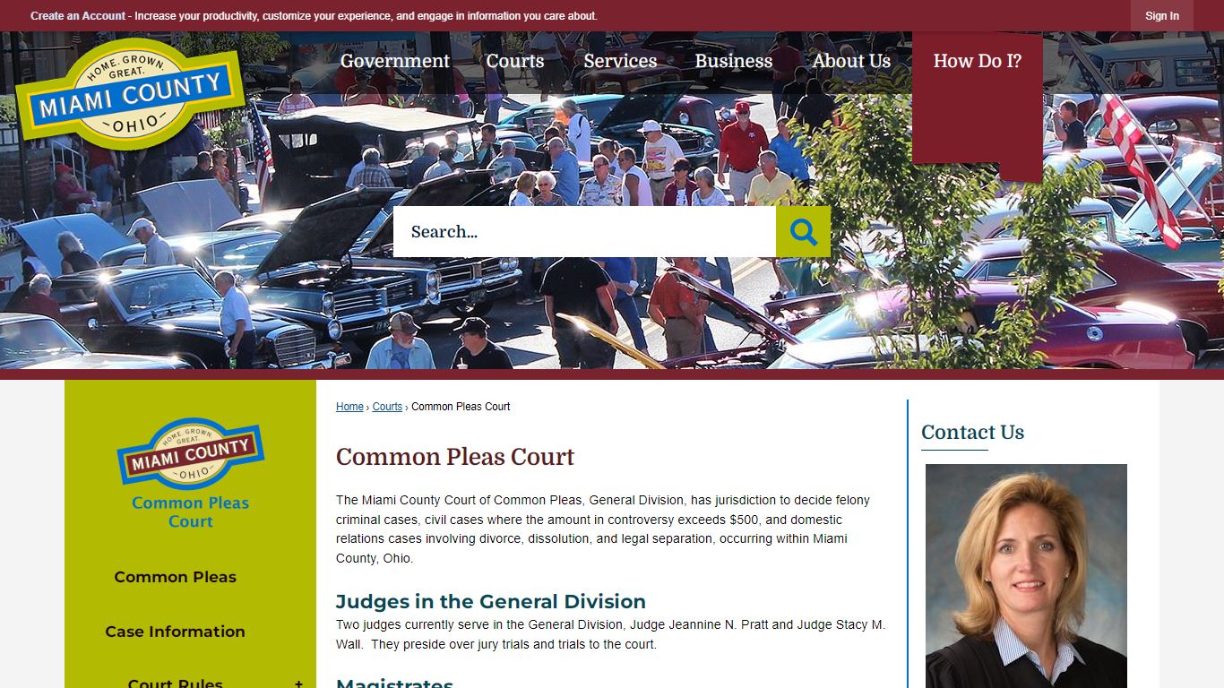 Common Pleas Court | Miami County, OH - Official Website